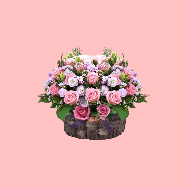 꽃바구니 고급형