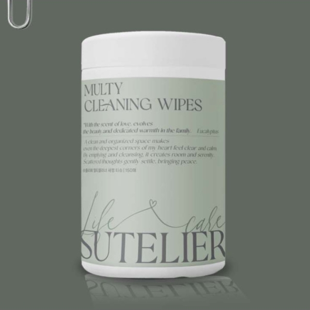 수뜰리에 대용량 멀티클리너 세정 티슈