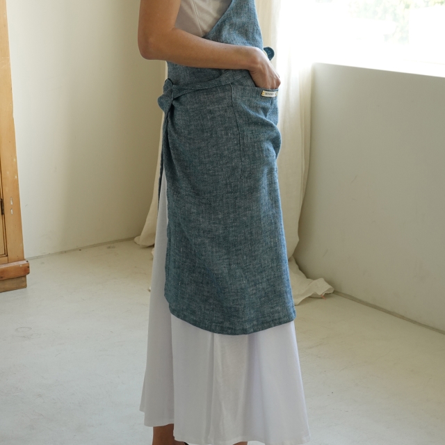 SOFT LINEN 앞치마