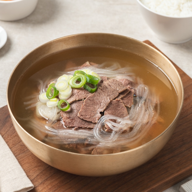뼈없는 순살 한우 소 갈비탕 1kg 3인분