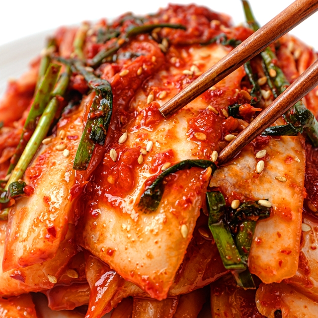 배추 겉절이 김치 매운 실비 겉절이 1kg 2kg 국산