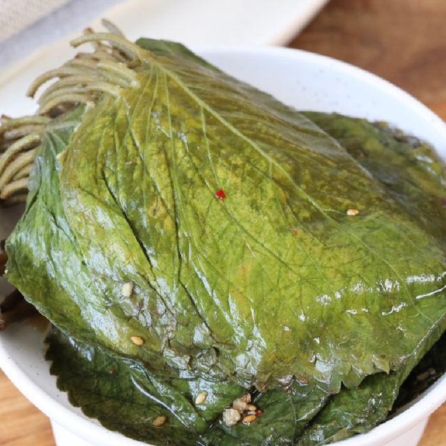 달콤짭짤한 양념의 간장깻잎 장아찌 300g, 600g