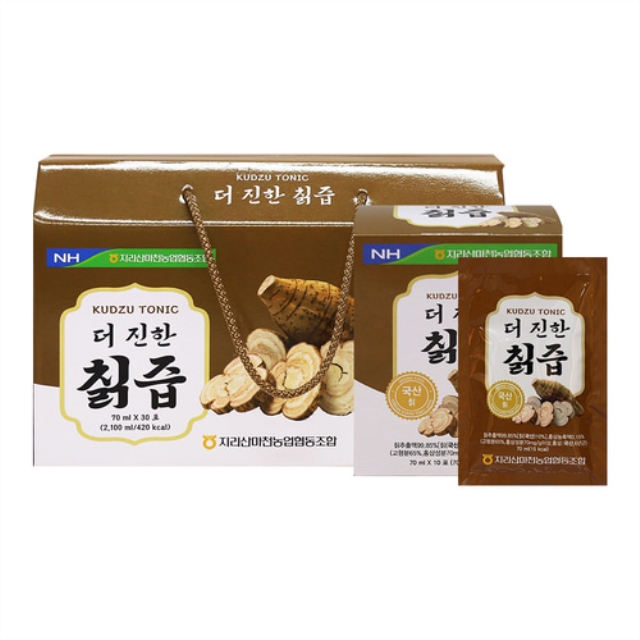 지리산마천농협 더진한 칡즙 70ml x30포