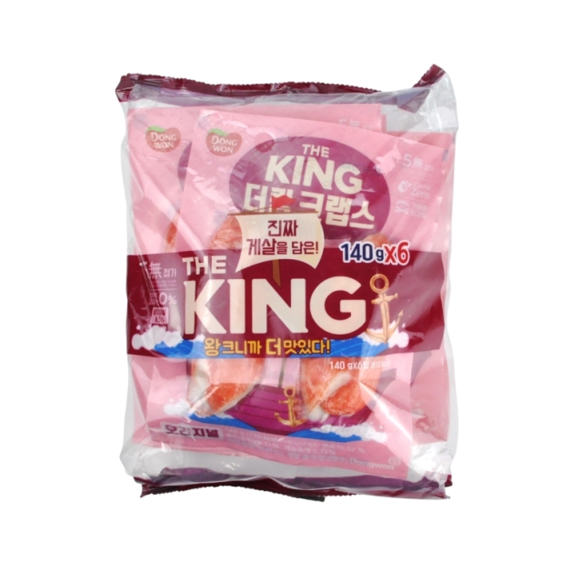 코스트코 동원 더킹 크랩스 140g x6개