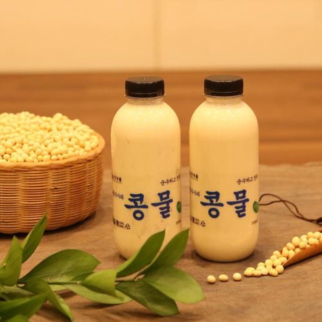 100% 국내산 순수하고 진한 우뭇가사리콩물 500ml x2ea