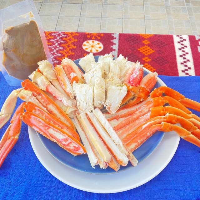 러시아 절단 대게 다리 1kg