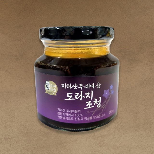 지리산두레마을 조청(도라지/생강)