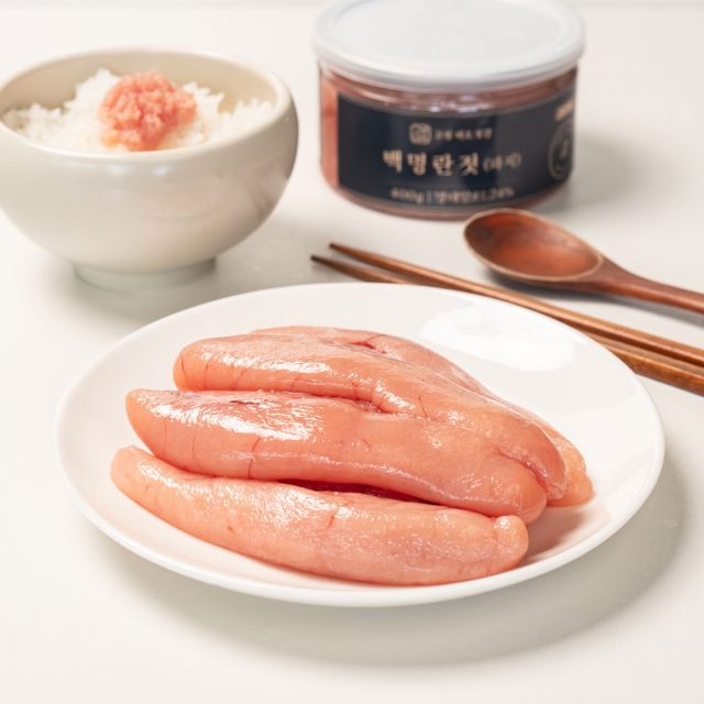밥도둑 명란젓갈 짜지않은 백명란 실속형