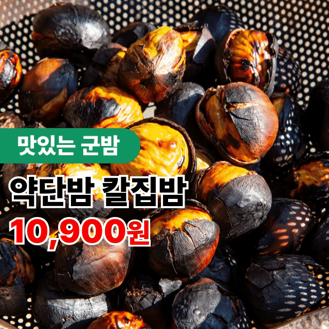 간식추천! 에프추천! 약단밤 칼집밤 1kg