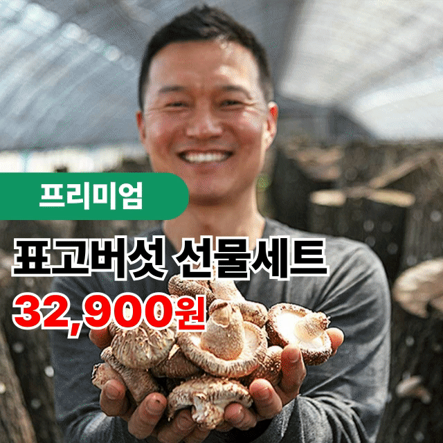 ★프리미엄 표고버섯 선물세트(절편/표고칩/흑화고/백화고/동고)