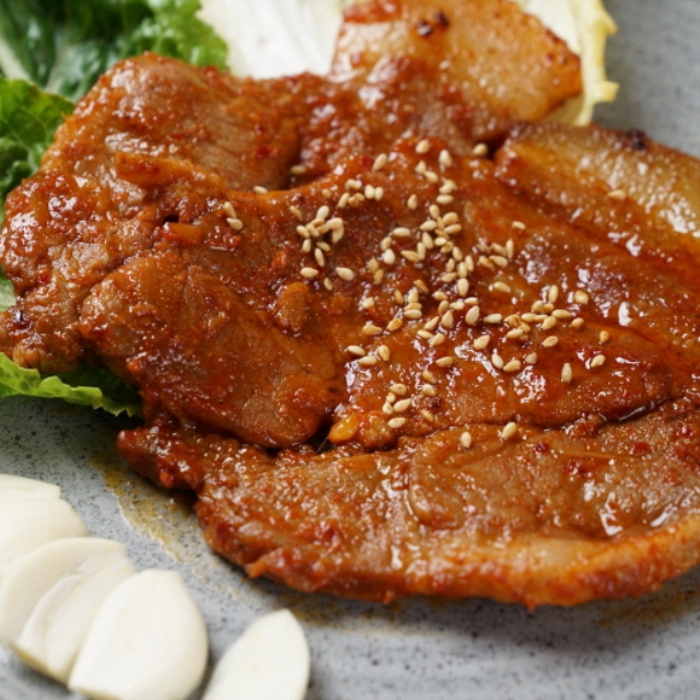 매콤양념 목살구이 200g (고추장목살구이)