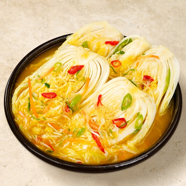 특허김치 시원하게 톡쏘는 물김치 단호박백김치 2kg