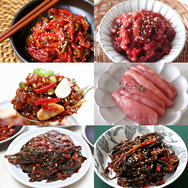 [26년 전통맛집] 수제 젓갈 반찬 모음전 8종 400g