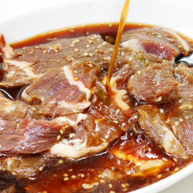 [★귀한 특수부위] 갈비맛 양념 토시살 300g~
