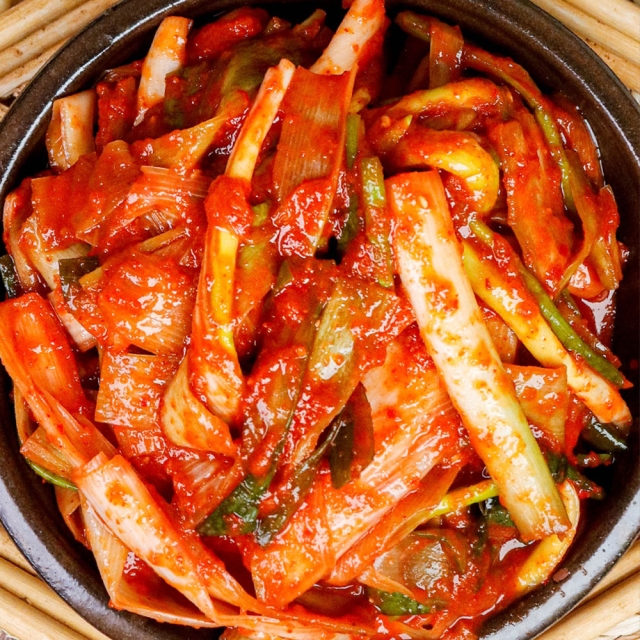 아삭 매콤! 제철 파로 만든 별미김치! 대파김치 1kg~