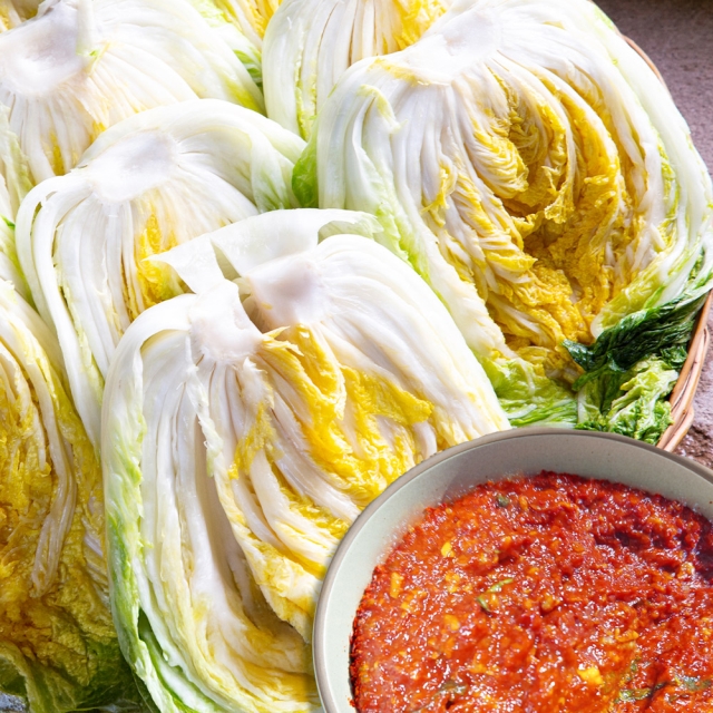HACCP 김장세트 20kg 절임배추 15kg+중부식 김장양념 5kg 김장밀키트