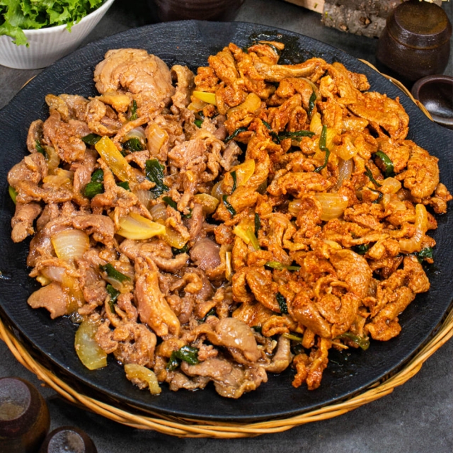 [HACCP 인증] 100% 국내산 오리고기로 만든 고추장&간장 오리주물럭 2종 200g~