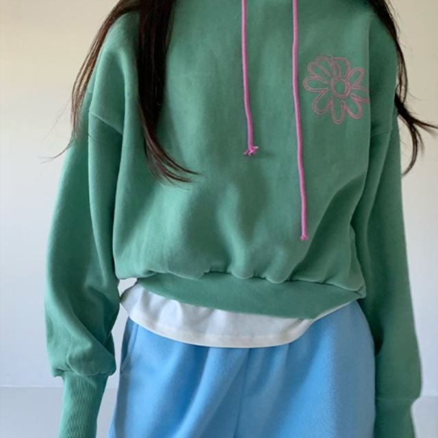 HELLOGOLF MACARON DAISY HOODIE