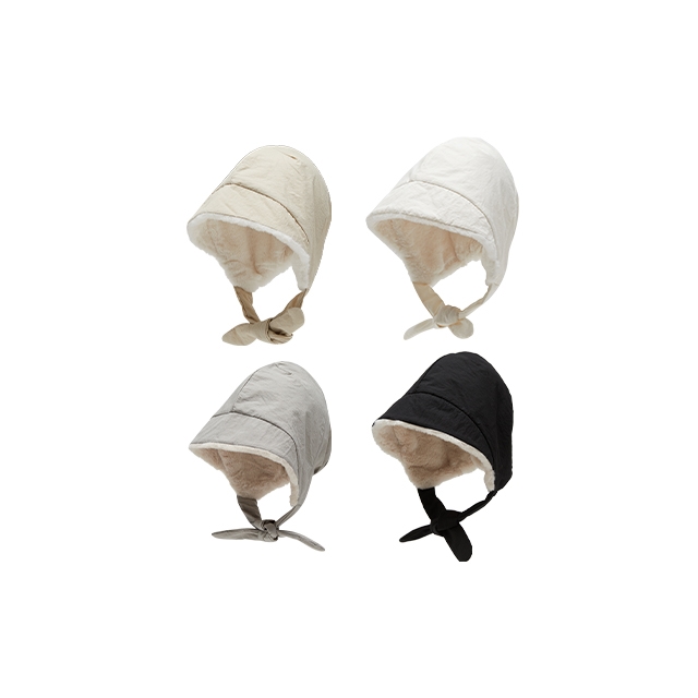 HELLO GOLF SHIRRING FUR HAT-057