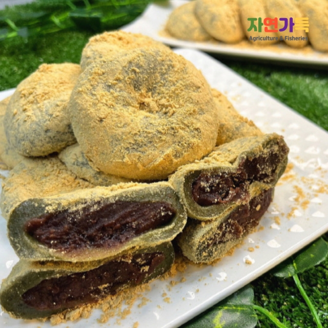 [자연가득]  프리미엄 콩 쑥개떡 20개