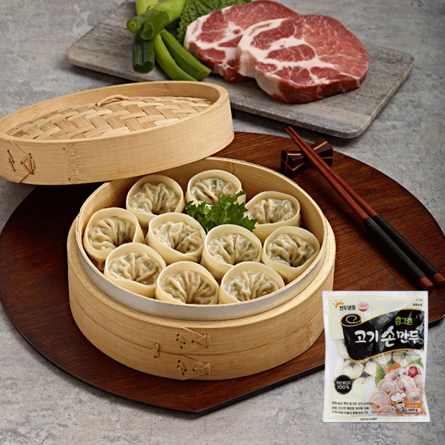 [푸디앤] 고기손만두 560g ,1.4kg