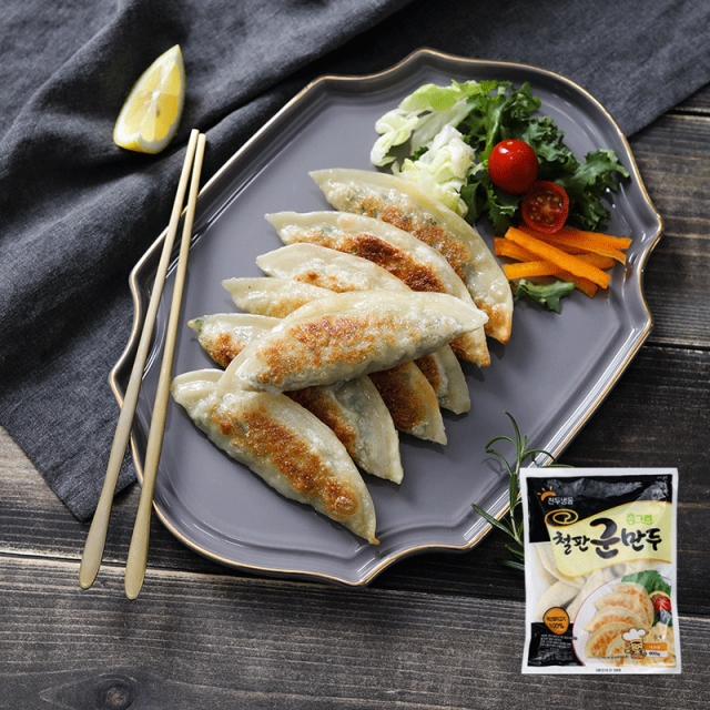 [푸디앤] 철판군만두 600g, 1.4kg