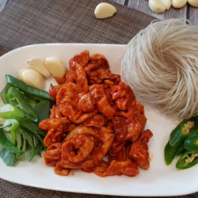 [자연가득 ] 맛상 양념곱창 250g / 전자레인지조리가능