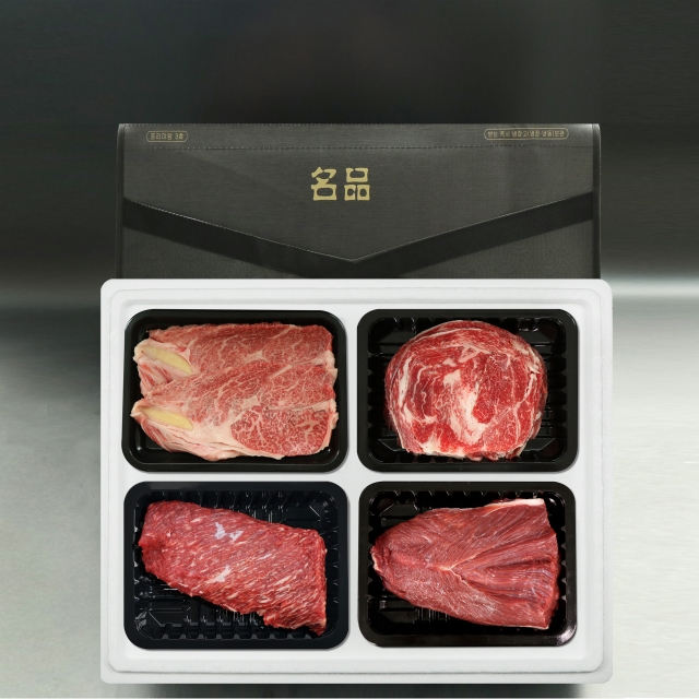 1++ 한우 선물세트 1.8kg(등심,불고기,양지,사태)