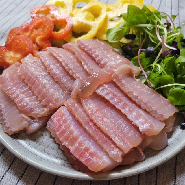 국내산 숙성 참홍어회 250g