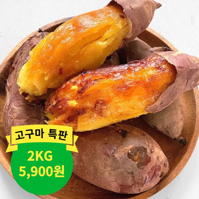 [특판]해남직송 햇꿀고구마 2kg