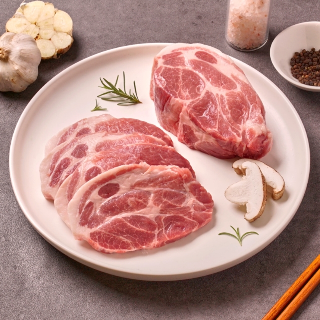 한돈 목살 500g