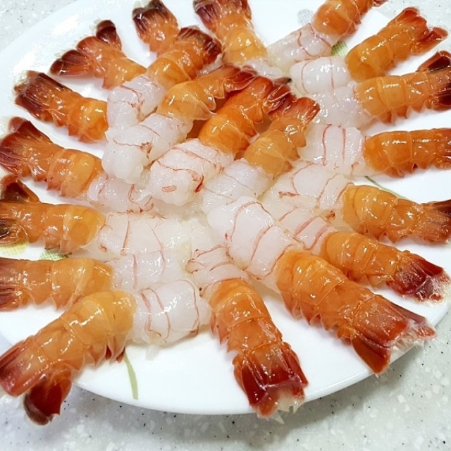 [국내산] 자연산 딱새우회 !