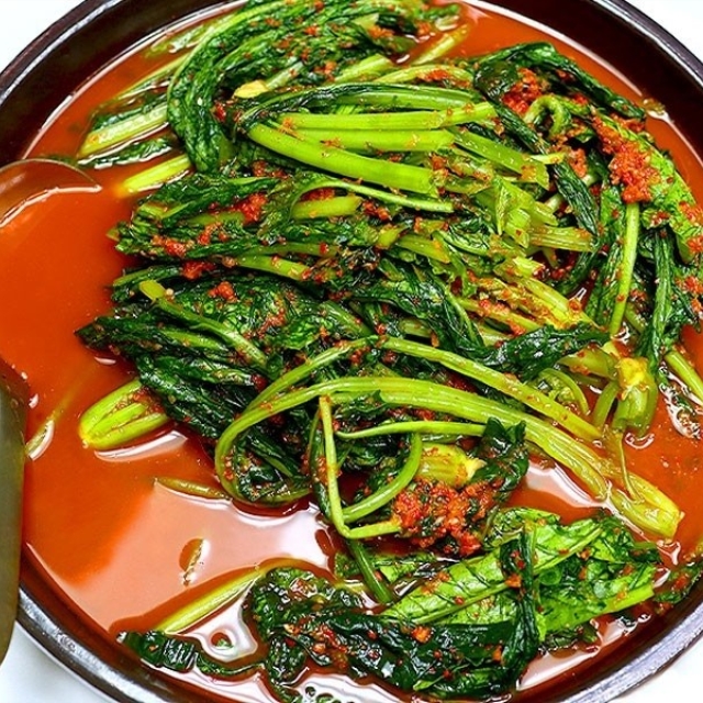 100%국내산 열무물김치 2kg 4kg