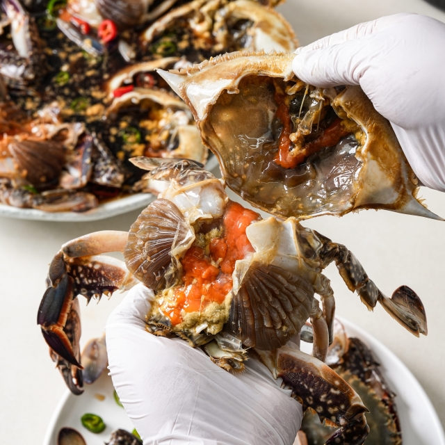 [100개 한정] 국내산 특품 암꽃게 간장 머금게장 3KG