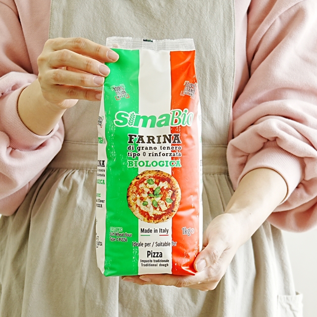 제빵용, 피자도우용 유기농 밀가루 1kg (타입0)