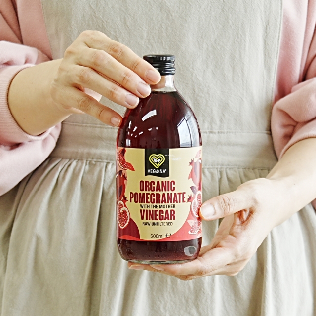 100% 유기농 석류식초 500ml 천연 자연발효식초 초모성분