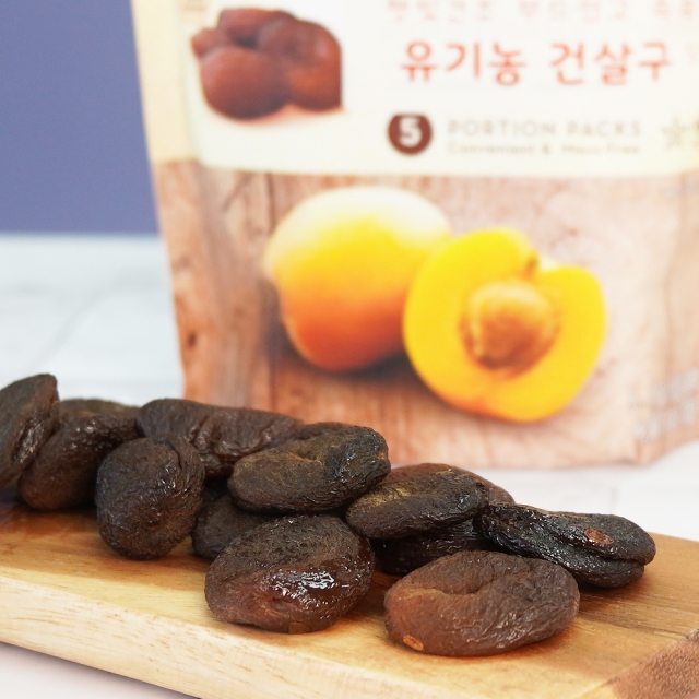 유기농 반건조 말린살구 건살구 250g (50gx5팩 소포장)