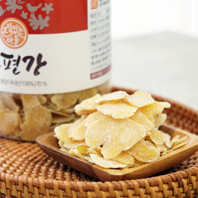 봉동 생강편강 1kg 생강편 절편 과자