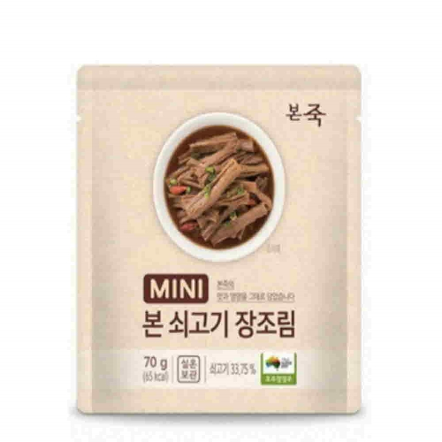 [본죽] 간편조리 미니 쇠고기 장조림 75g