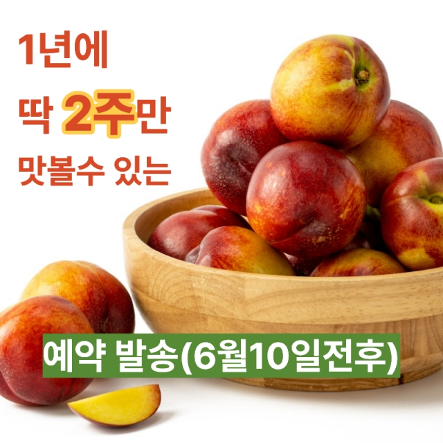 (예약주문)1년에 딱 2주, 새콤달콜 신선복숭아