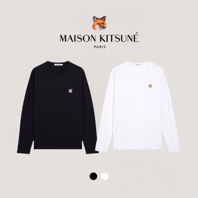[뽀이맘] 메종키츠네 롱슬리브 기본티