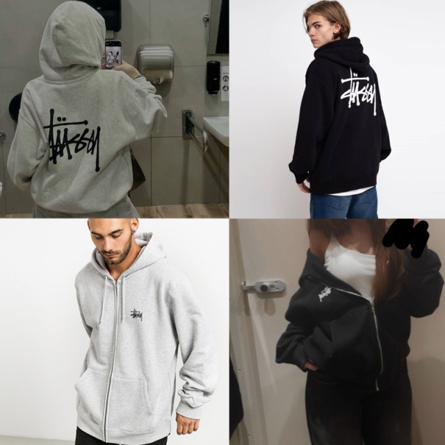 스투시 후드집업