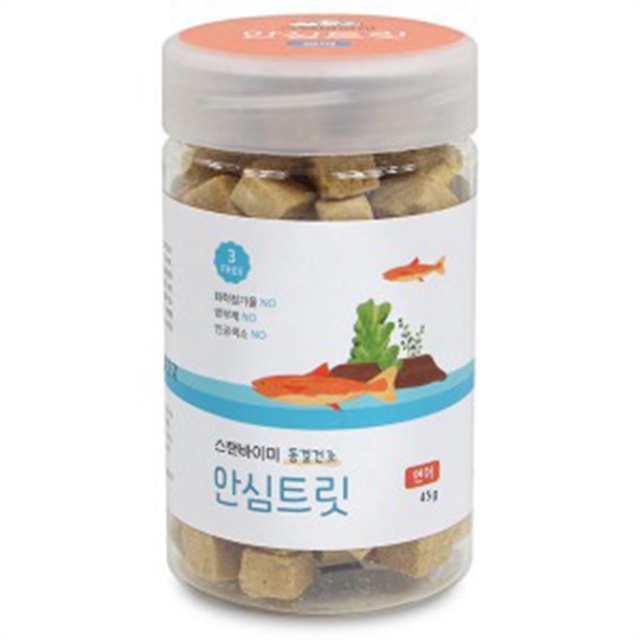 스텐바이미 동결건조 안심트릿 연어 45g(국내산)	