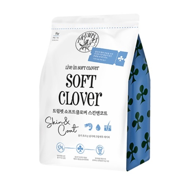 트럼펫 소프트클로버(스킨앤코트) 3kg