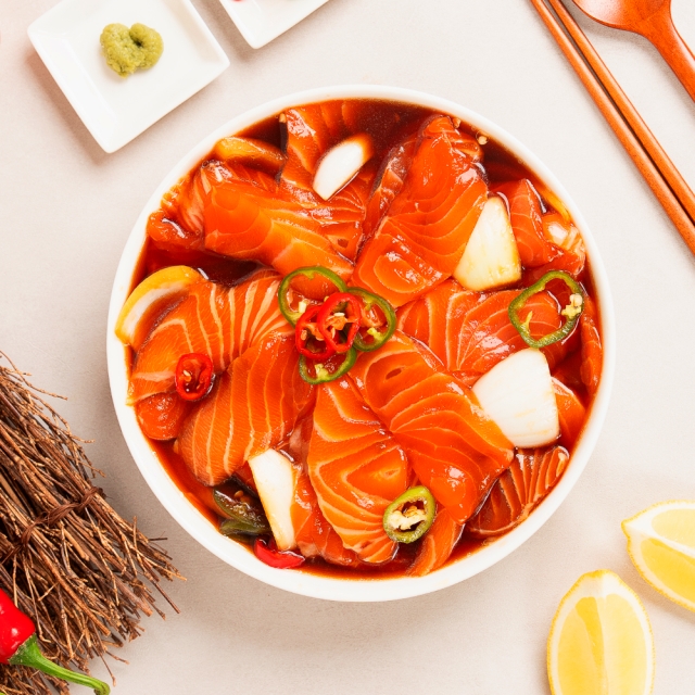 살롱드파파 간장 연어장 500g 참피디리뷰