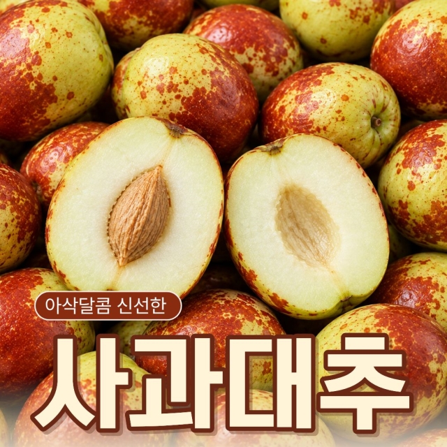 [20Brix이상] 상위 1% 로얄과만 선별! 26년 햇 사과대추