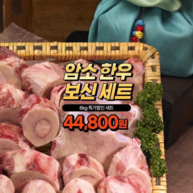 숙성한우 암소 보신세트 6kg