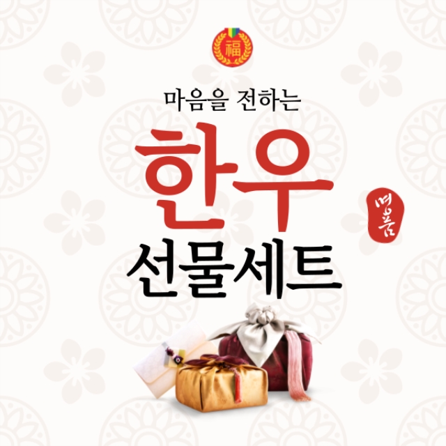 1+한우 A실속 선물 세트 (1.2kg) 명절/집들이/어버이날/상견례 선물