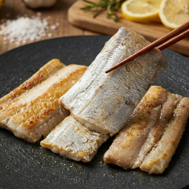 순살갈치 500g 가시제거 손질 뼈없는 가시없는 갈치 필렛 구이 조림