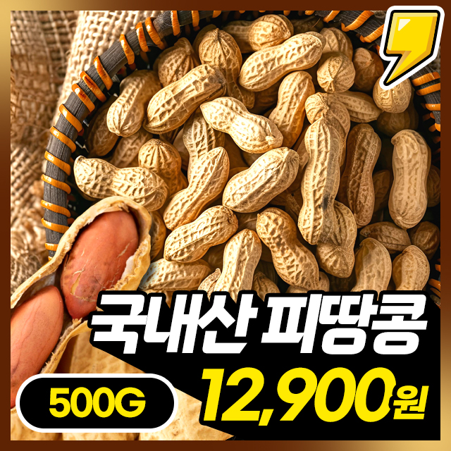 25년 햇! 고소한 땅콩 하우스 피땅콩 500g~